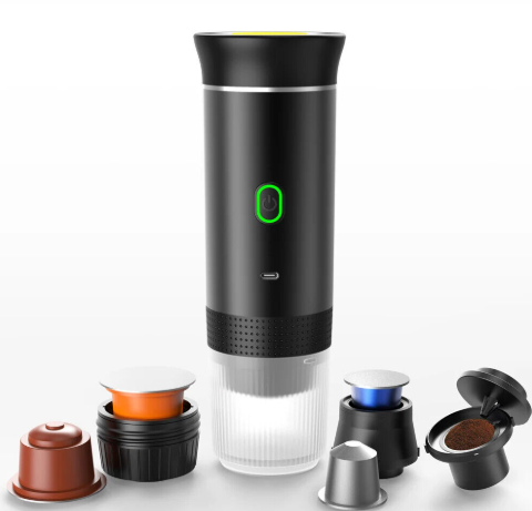 Portable Electric Coffee Travel Handy 3 In1 Espresso