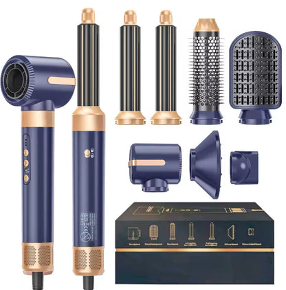 Multifunctional 7-in-1 High-speed Hair Dryer Straight Combo